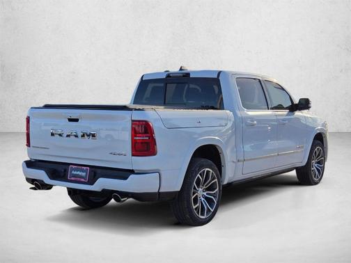 Bright White Clearcoat 2026 RAM 1500 Tungsten