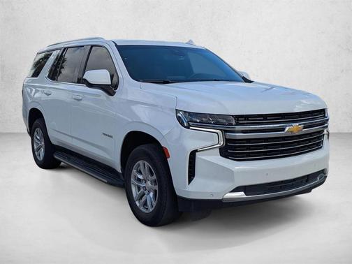 Summit White 2023 Chevrolet Tahoe LT