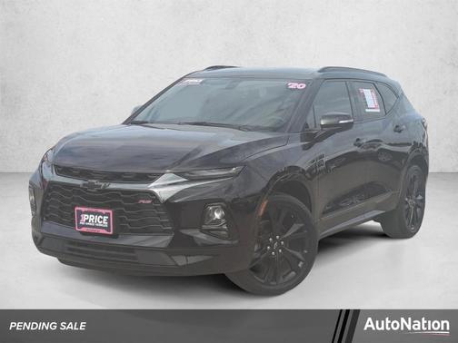 Black 2020 Chevrolet Blazer RS