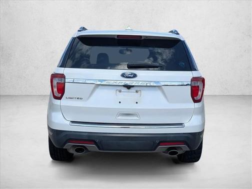 White Platinum Tri-Coat Metallic 2019 Ford Explorer Limited