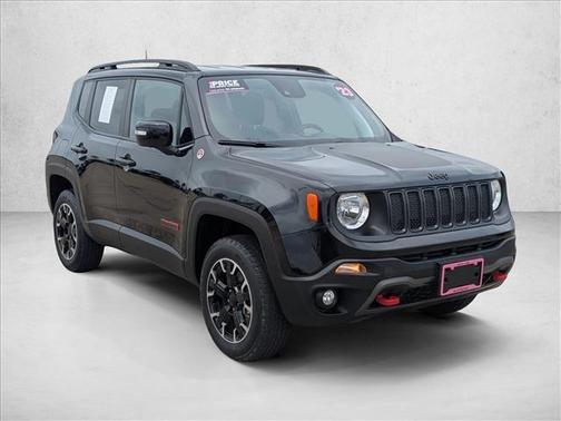 Black Clearcoat 2023 Jeep Renegade Trailhawk