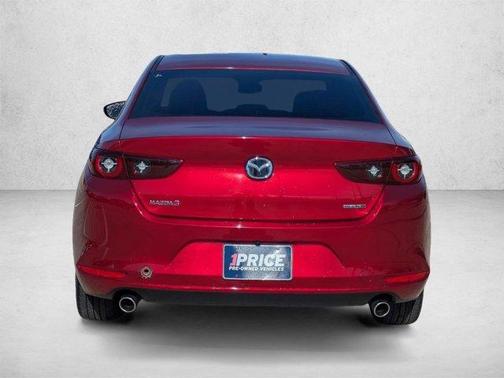Soul Red Crystal Metallic 2025 Mazda Mazda3 FWD w/Preferred Package
