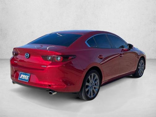 Soul Red Crystal Metallic 2025 Mazda Mazda3 FWD w/Preferred Package