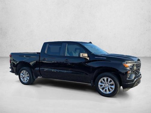 Black 2024 Chevrolet Silverado 1500 Custom