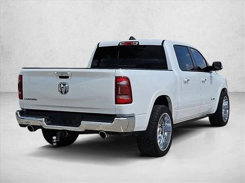 Ivory White 2019 RAM 1500 Laramie