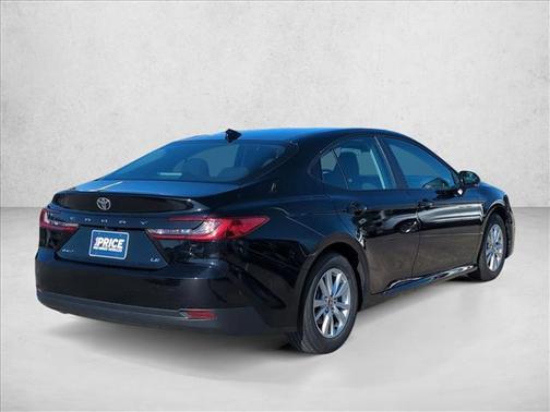Midnight Black Metallic 2025 Toyota Camry LE