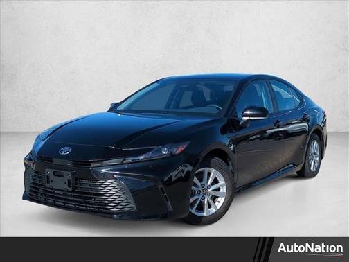 Midnight Black Metallic 2025 Toyota Camry LE