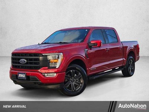 Rapid Red Metallic Tinted Clearcoat 2021 Ford F-150 Lariat