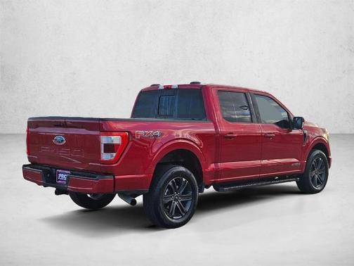 Rapid Red Metallic Tinted Clearcoat 2021 Ford F-150 Lariat