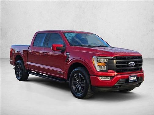 Rapid Red Metallic Tinted Clearcoat 2021 Ford F-150 Lariat