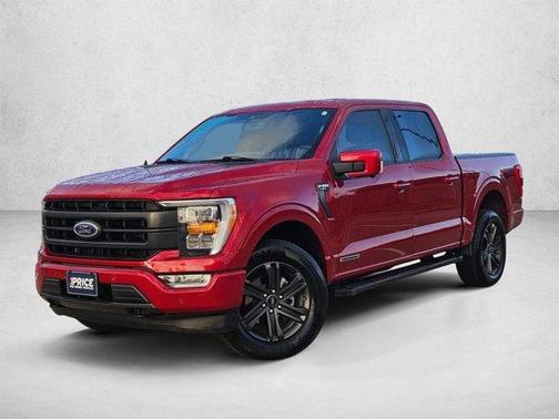 Rapid Red Metallic Tinted Clearcoat 2021 Ford F-150 Lariat