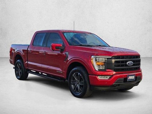 Rapid Red Metallic Tinted Clearcoat 2021 Ford F-150 Lariat