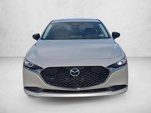 Platinum Quartz Metallic 2024 Mazda Mazda3 FWD w/Select Package