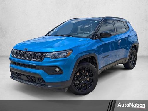 Hydro Blue Pearlcoat 2024 Jeep Compass Latitude