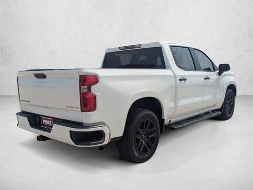 Summit White 2024 Chevrolet Silverado 1500 Custom