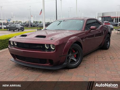 Octane Red Pearlcoat 2021 Dodge Challenger SRT Hellcat