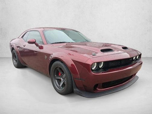Octane Red Pearlcoat 2021 Dodge Challenger SRT Hellcat