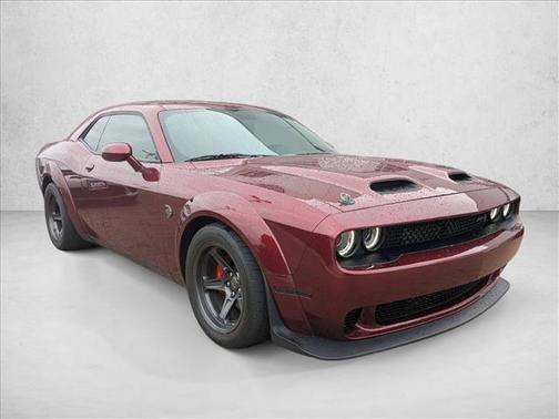 Octane Red Pearlcoat 2021 Dodge Challenger SRT Hellcat