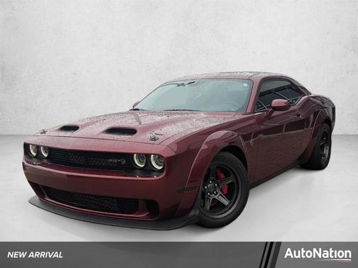 Octane Red Pearlcoat 2021 Dodge Challenger SRT Hellcat