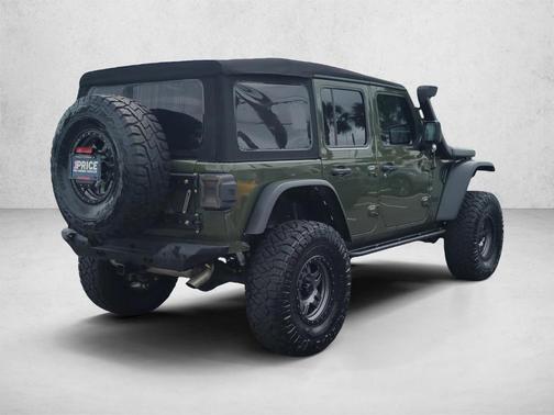 Sarge Green Clearcoat 2021 Jeep Wrangler Unlimited Rubicon