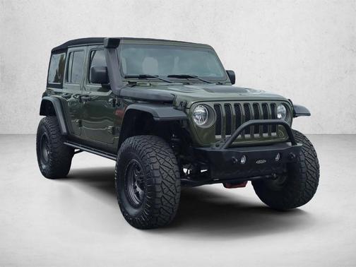 Sarge Green Clearcoat 2021 Jeep Wrangler Unlimited Rubicon