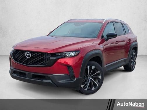 Soul Red Crystal Metallic 2025 Mazda CX-50 Hybrid Premium Plus Package