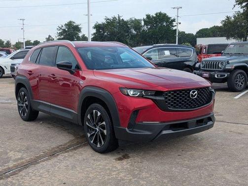 Soul Red Crystal Metallic 2025 Mazda CX-50 Hybrid Premium Plus Package