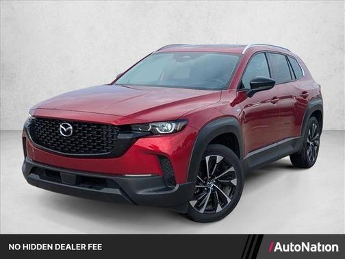 Soul Red Crystal Metallic 2025 Mazda CX-50 Hybrid Premium Plus Package