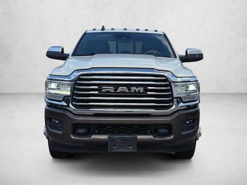 Pearl White 2019 RAM 3500 Longhorn