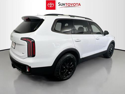 Glacial White Pearl 2024 Kia Telluride SX X-Pro