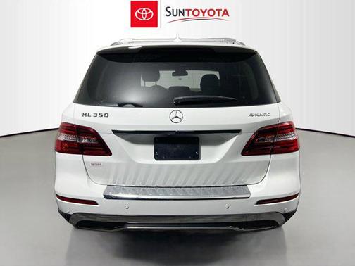 Polar White 2015 Mercedes-Benz M-Class 4MATIC