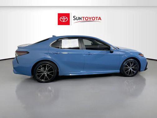 Cavalry Blue 2023 Toyota Camry SE