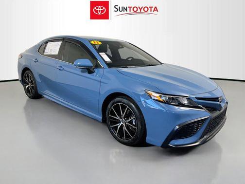 Cavalry Blue 2023 Toyota Camry SE