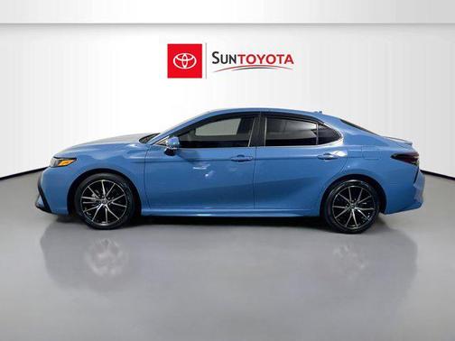 Cavalry Blue 2023 Toyota Camry SE