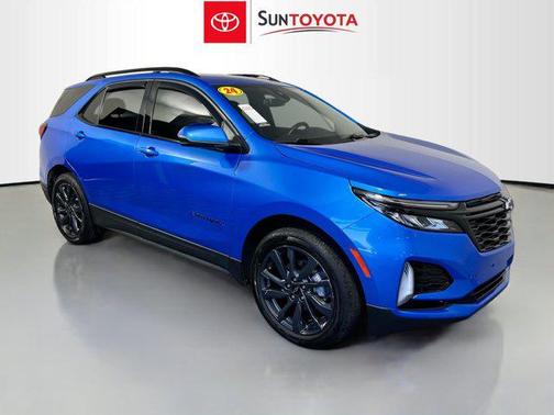 Riptide Blue Metallic 2024 Chevrolet Equinox FWD RS