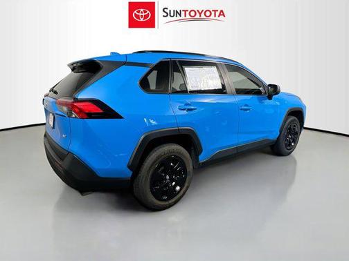 Blue Flame 2021 Toyota RAV4 LE
