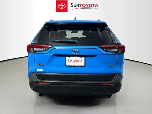 Blue Flame 2021 Toyota RAV4 LE