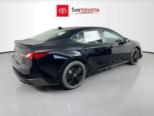 Midnight Black Metallic 2026 Toyota Camry SE