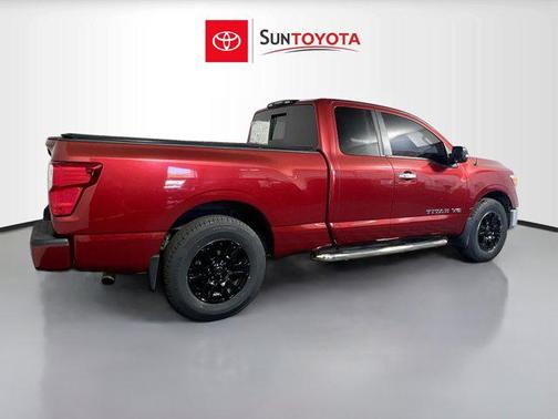 Cayenne Red 2018 Nissan Titan SV
