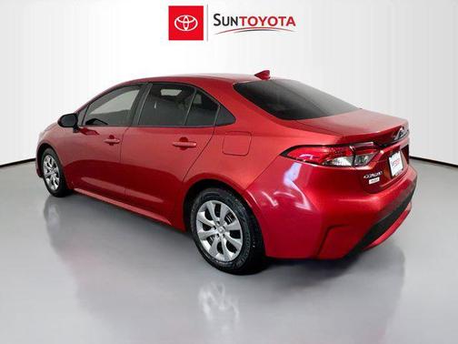 Barcelona Red Metallic 2020 Toyota Corolla LE