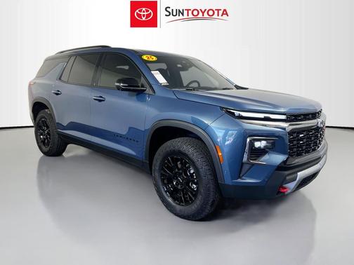 Lakeshore Blue Metallic 2025 Chevrolet Traverse AWD Z71
