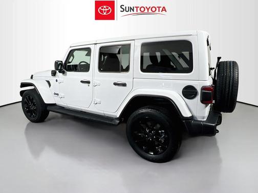 Bright White Clearcoat 2025 Jeep Wrangler 4xe Sahara