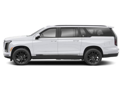 Crystal White Tricoat 2025 Cadillac Escalade ESV Sport Platinum