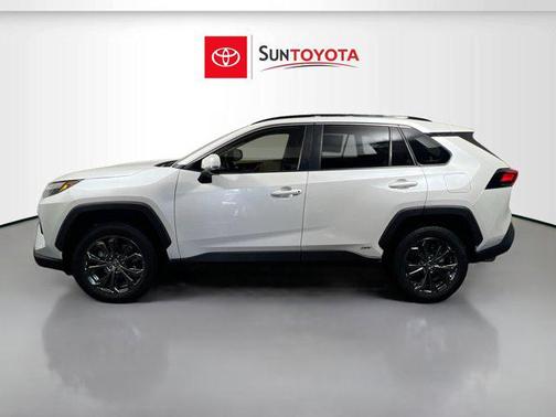 Wind Chill Pearl 2024 Toyota RAV4 Hybrid XLE Premium