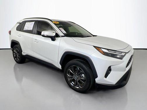 Wind Chill Pearl 2024 Toyota RAV4 Hybrid XLE Premium