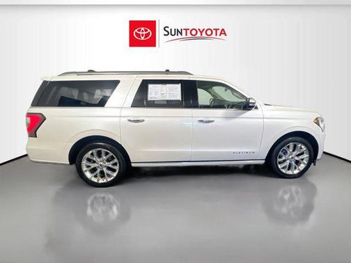 WHITE PLATINUM MET TRI-COAT 2018 Ford Expedition Max Platinum