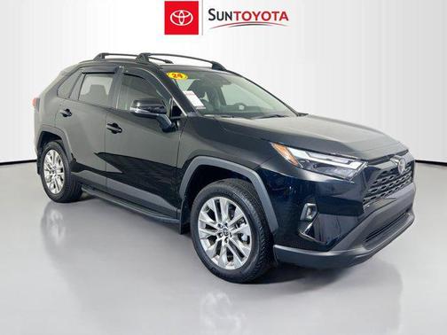 Midnight Black Metallic 2024 Toyota RAV4 XLE Premium