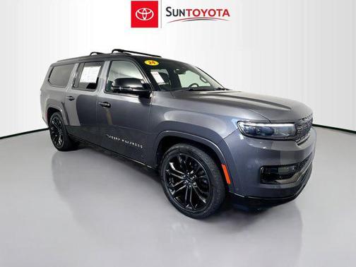 Baltic Gray Metallic Clearcoat 2024 Jeep Grand Wagoneer L Series II 4x4