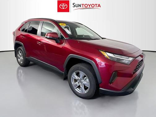 Ruby Flare Pearl 2025 Toyota RAV4 XLE