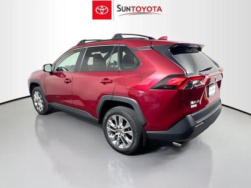 Ruby Flare Pearl 2025 Toyota RAV4 XLE Premium
